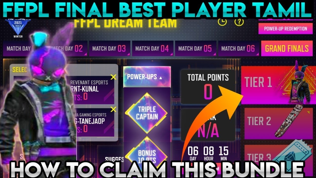 FFPL DREAM TEAM GRAND FINAL BEST PLAYERS TAMIL || DAY 7 BEST PLAYERS FOR DREAM TEAM || PHANTOM BUNNY