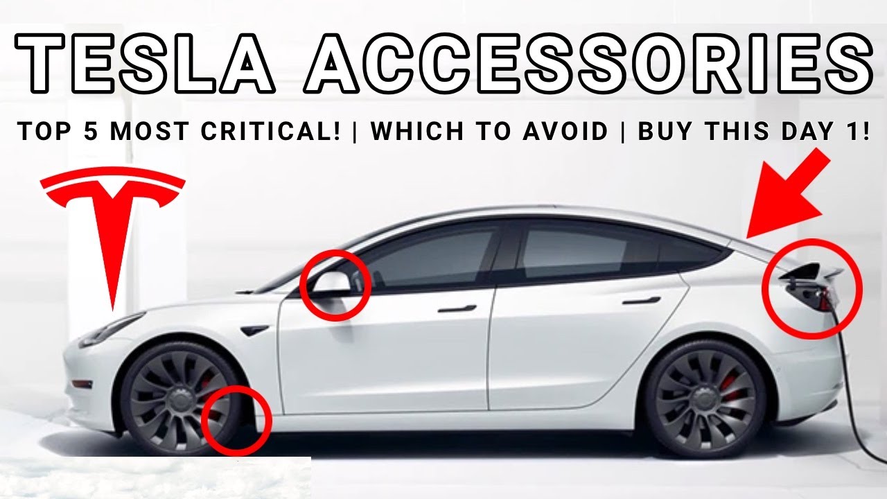 Top 5 Most Popular Tesla Model 3/Y Accessories (2024) 