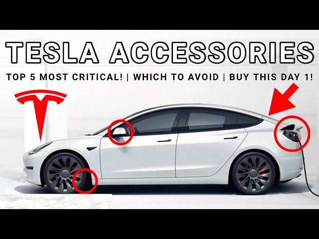 Top 5 Most Popular Tesla Model 3/Y Accessories (2024) 