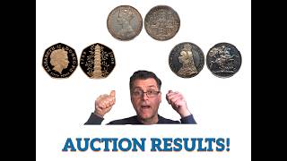 Rare Kew Gardens 50p &amp; Victoria Silver Crowns Auction Results!