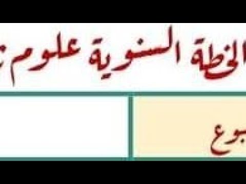 الخطة السنوية لمادة العلوم الصف الثاني الابتدائي ٢٠٢٣