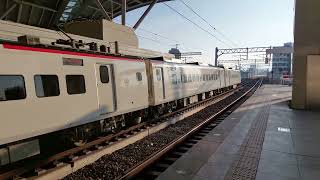 Taiwan Railway 3 EMU3000 Sets at Tai-Chung [Azure Sky Ver.] 2022.08.21