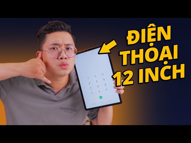 TRÊN TAY ĐIỆN THOẠI KHỔNG LỒ 12.4 INCH -  SAMSUNG GALAXY TAB S7 FE