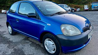 RETRO SUPERMINI ALERT! Explore this 2001 Toyota Yaris which has had just 1 owner from new!