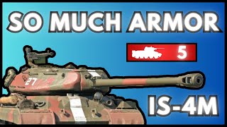 THIS TANK HAS SO MUCH ARMOR • IS-4M [STOCK] Experience | War Thunder