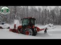 #385 KUBOTA LX2610 Compact Tractor. LX2980 Snow Blower. Winter at Last! outdoor channel.