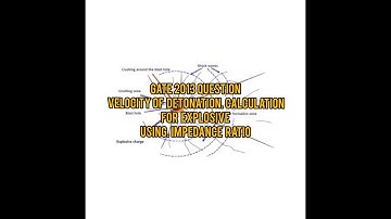 Gate 2013 question detailed answer related to explosives and impedance calculation...