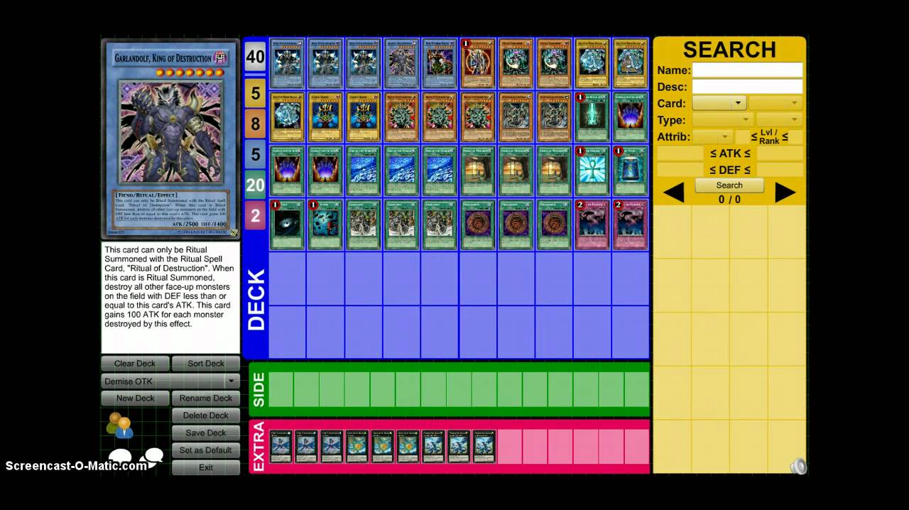 demise yugioh deck Amazon.com: Complete Custom Deck for Yu-Gi-Oh!