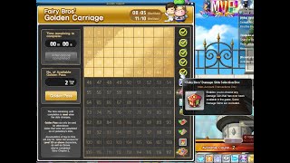【楓之谷東南亞服 | MapleStory】FAIRY BROS GOLDEN CARRIAGE DAY 45 | Damage Skin Selection Box 超過100以上的傷害字型 screenshot 5