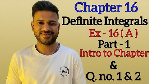 Definite Integrals | Ex 16 (a) | Class 12 | ISC | S Chand | OP Malhotra