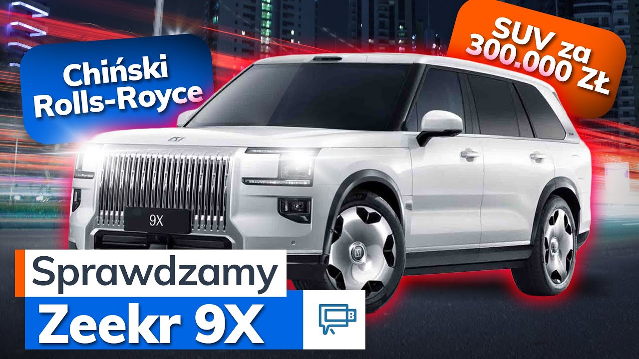 Zeekr 9X 🇨🇳 Chiński Rolls-Royce 🤵 za 300.000 ZŁ 🤑