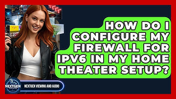 How Do I Configure My Firewall For IPv6 In My Home Theater Setup? - NextGen Viewing and Audio