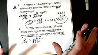 Solving Percent Applications using the Proportion Method MP