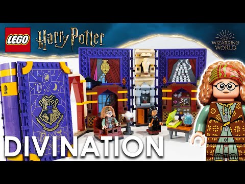 YouTube thumbnail: LEGO Harry Potter 2022 Divination Class Hogwarts Moments (76396) Review