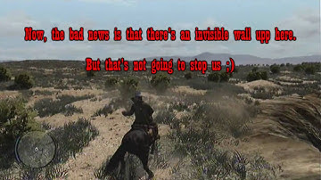 Red Dead Redemption - Outside the map - Easy tutorial