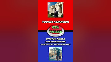 WOULD YOU PRESS THE BUTTON? 🔴😱 (Part 60) #wouldyourather #button #red #quiz #challenge #game #funny