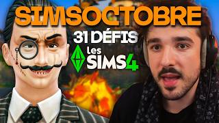 Les Sims me donnent 31 DÉFIS et j’ai seulement 2 HEURES 🎃 | Les Sims 4