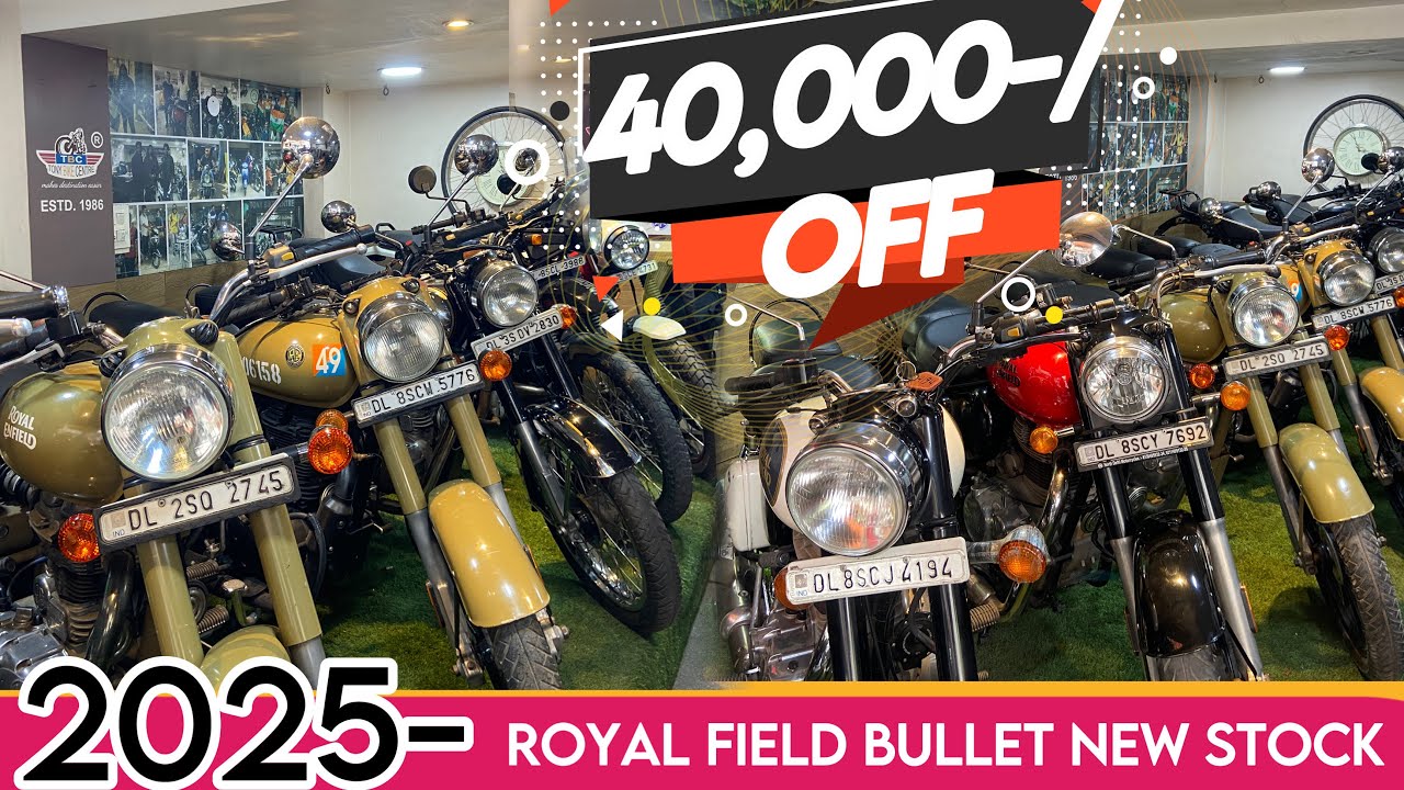 ₹80,000-/OFF | Royal Field Bullet Bike KarolBagh Market Delhi Tony Bike Centre