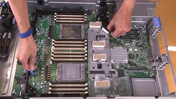 Lenovo ThinkSystem SR850 V2 installing a system board