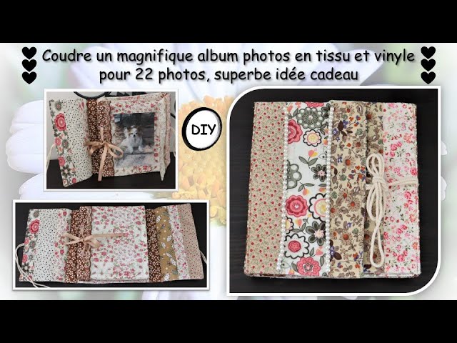 Couture – Son petit album photo en tissu – L' Atelier des Loups