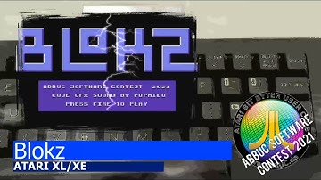 Atari XL/XE -=Blokz=- ABBUC Software Contest 2021
