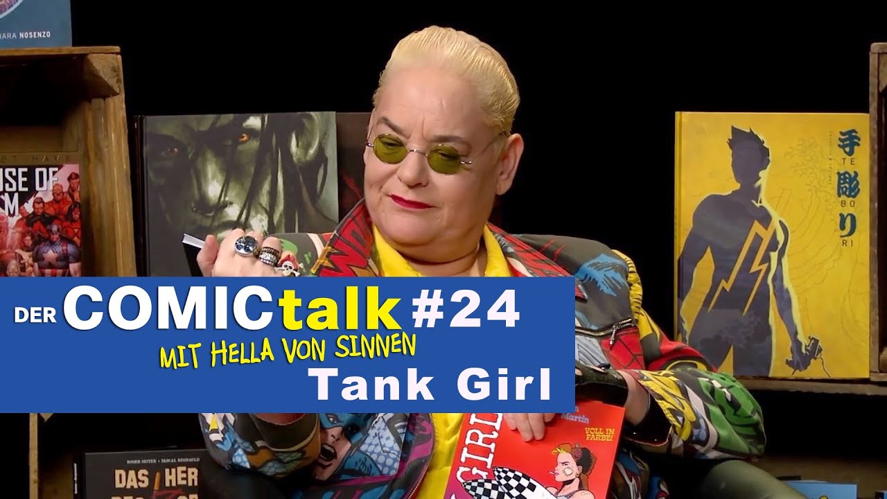 Tank Girl in DER COMICtalk 24 YouTube