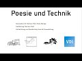 Lesung 1: Poesie und Technik - Einleitung