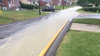 RAW VIDEO: West Homestead Water Main Break