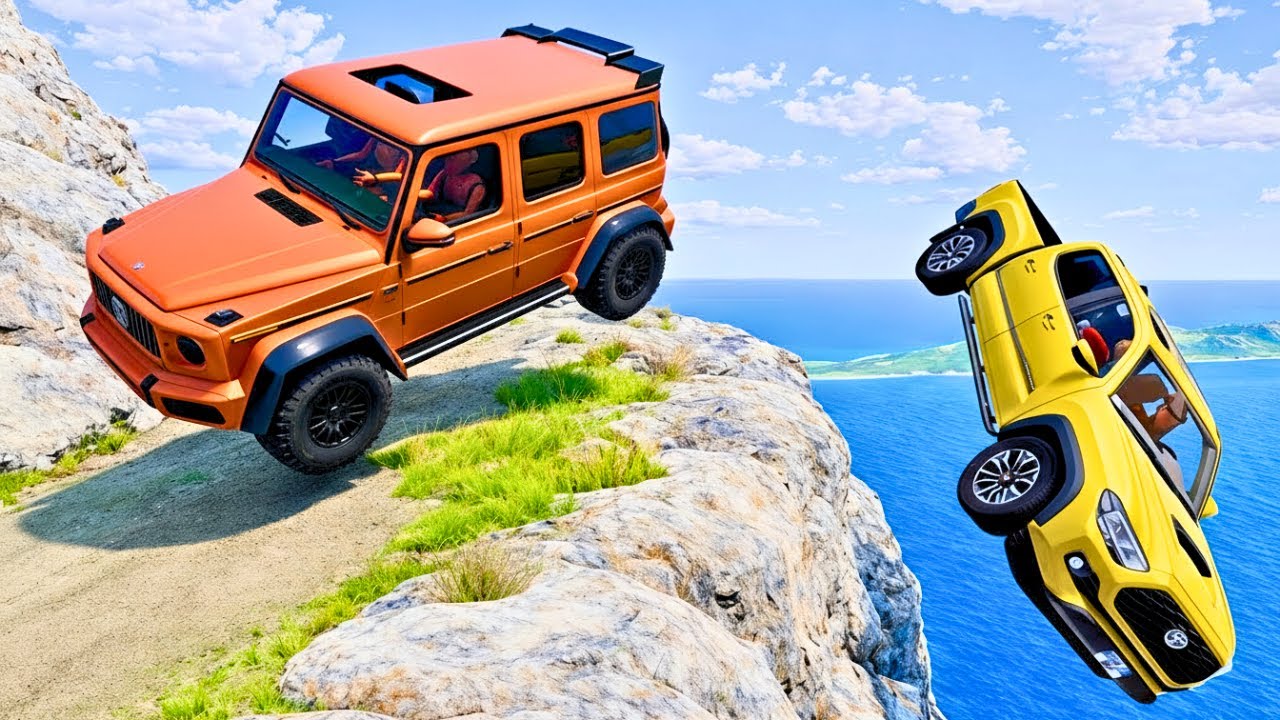 Loss of Control Car Crashes #2 – BeamNG Drive | @beamngwithvkey