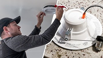 Replacing a Recessed LED Ceiling Light Is an Easy DIY Job