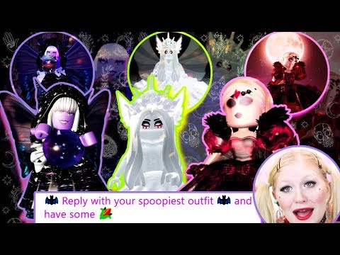 Recreating Your Scariest Outfits Royale High W Leah Ashe Youtube - new update recreating my fans cutest outfits roblox royale