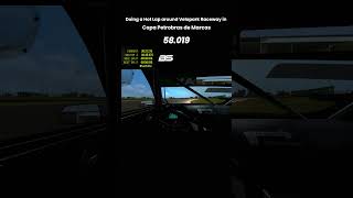 Doing a Hot lap around Velopark.🔥 TIME:58.019 #fyp #racing #shorts