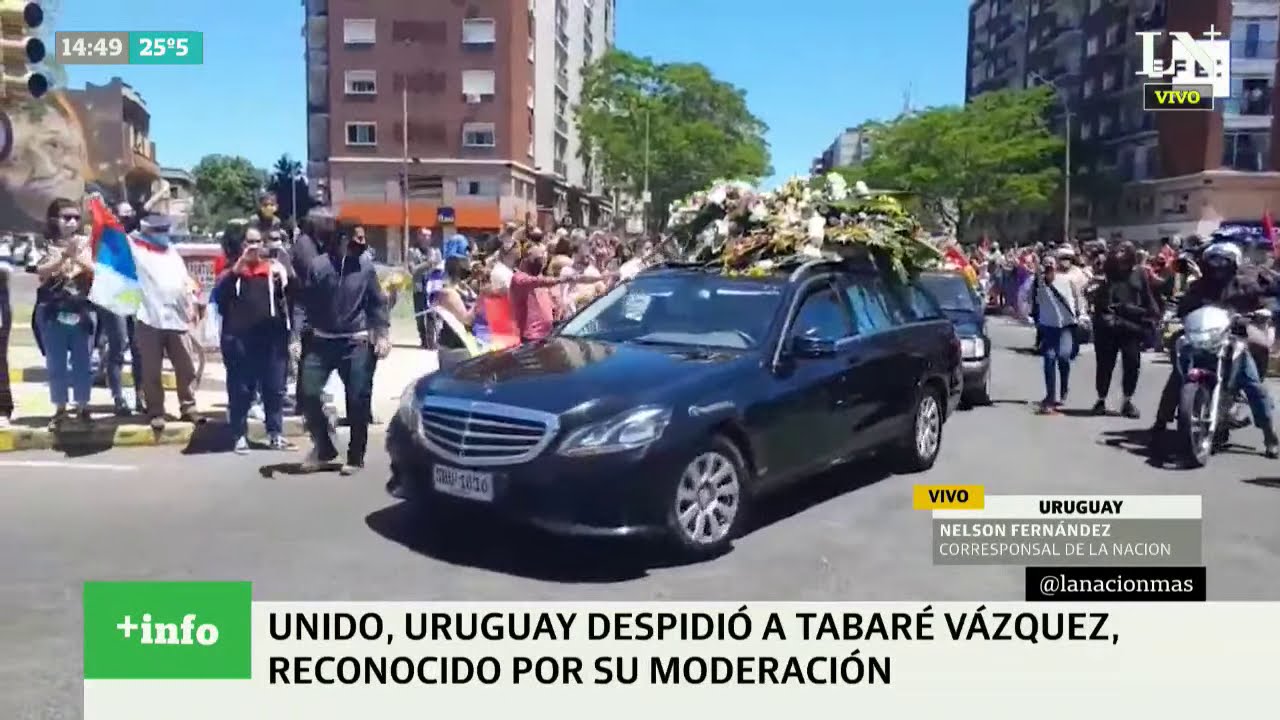 Se suspende el clásico uruguayo por la muerte de Tabaré Vázquez - Diario Hoy  En la noticia