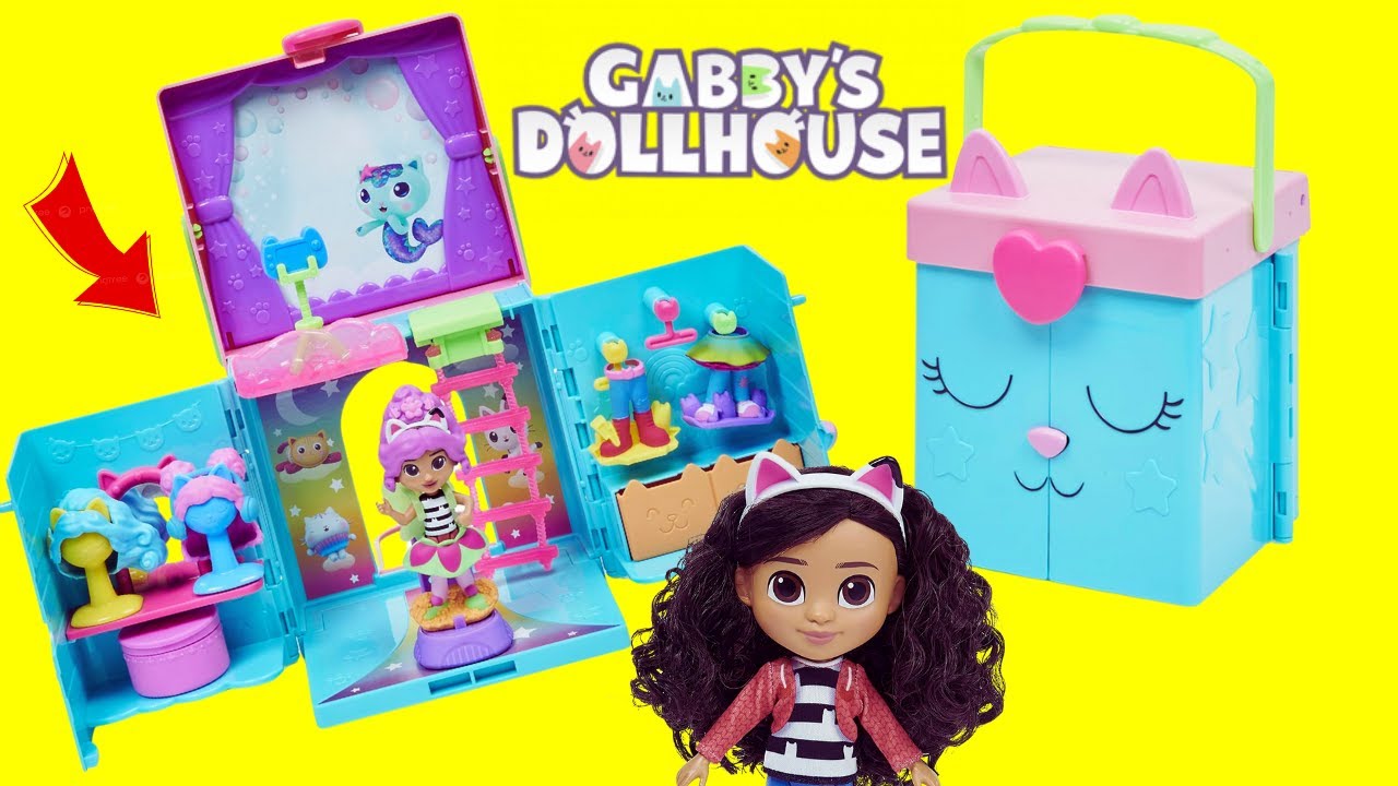 Gabby's Dollhouse Dress Up Closet Playset with Accessories YouTube