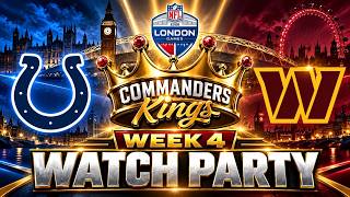 👑Commanders Kings LIVE!👑 | 🚨COMMANDERS KINGS WEEK 4 LONDON WATCH PARTY ❗ 🚨 Colts vs. Commanders screenshot 4