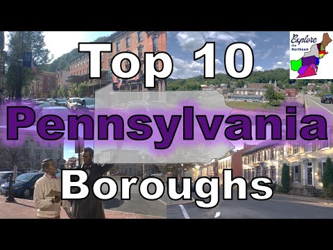 Video: Jaký je rozdíl mezi městysem a čtvrtí v Pensylvánii?