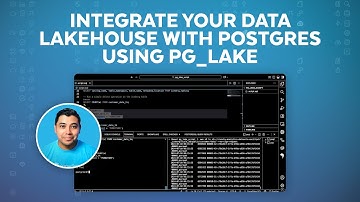 Integrate Your Data Lakehouse with Postgres Using pg_lake