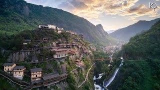 Wangxian: Lembah Kota Ngarai Dengan Desa Gantung yang Menakjubkan