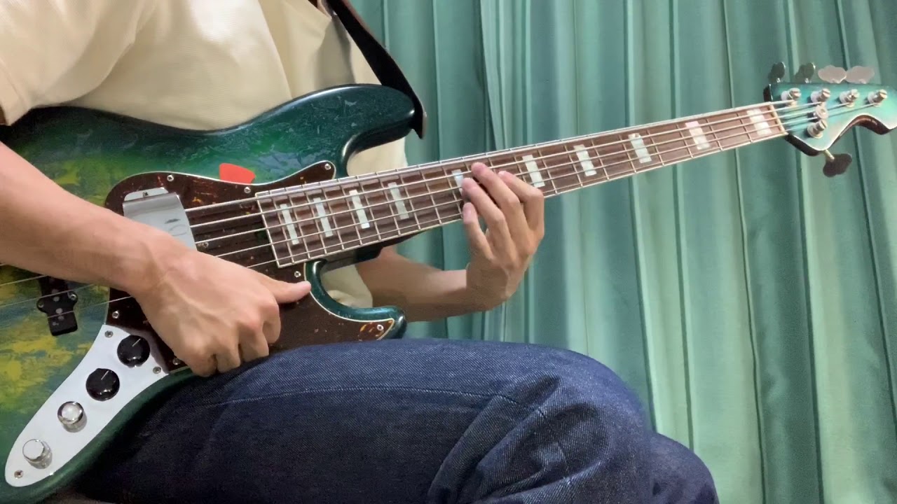 16th note bass slap solo YouTube