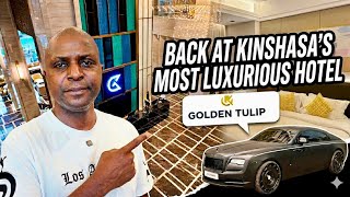 I'm Back at one of my FAVORITE Luxury Hotels in Kinshasa!