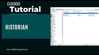 5. Historian – putting values into a historical database