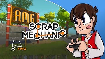 Double Hinge Diagonal Door - Scrap Mechanic Tutorial