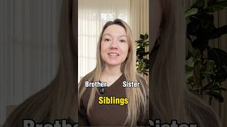 Family Vocabulary in English | Do You Know These Words?