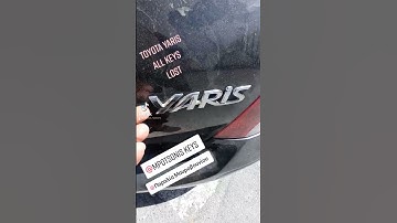 Toyota Yaris 🚗 All keys 🔑 lost ☎️697_671_8630