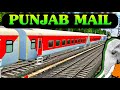 12138-PUNJAB MAIL EXPRESS | indian train simulator | train wala game | train sim india | train gadi