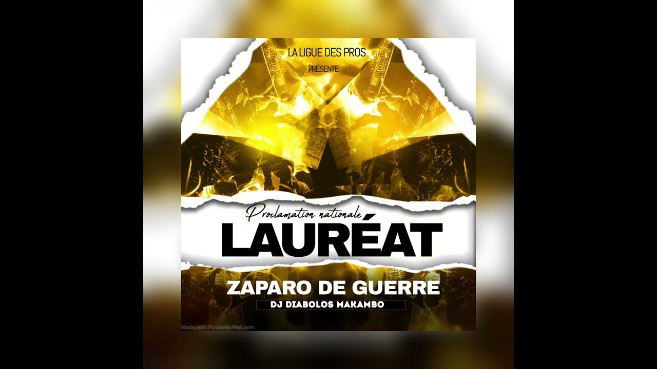 ZAPARO DE GUERRE - LAURÉAT PRO  FT DJ DIABOLOS ( audio Officiel)