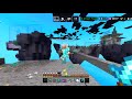 SKYWARS MOBILE GAMEPLAY📱|| MCPE HIVE SKYWARS