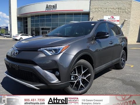 16 Toyota Rav4 Awd Se Brampton On Attrell Toyota Youtube