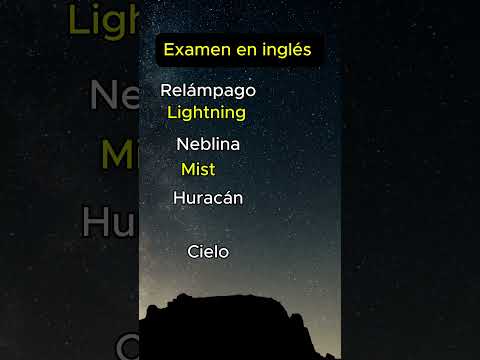 Examen en inglés