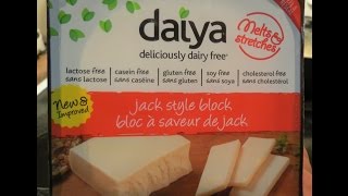 Daiya Cheese Jack Style Block -  Product Review! (vegan, lactose free)